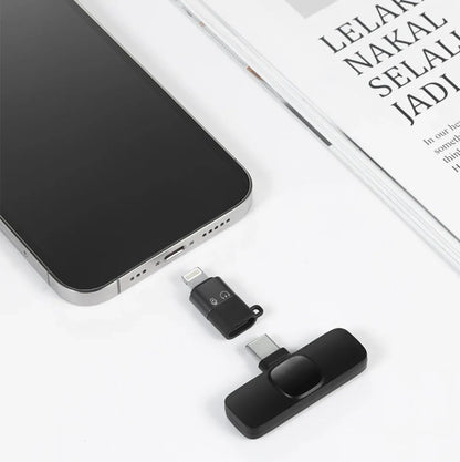 K8 Collar Wireless Microphone Type C Supported