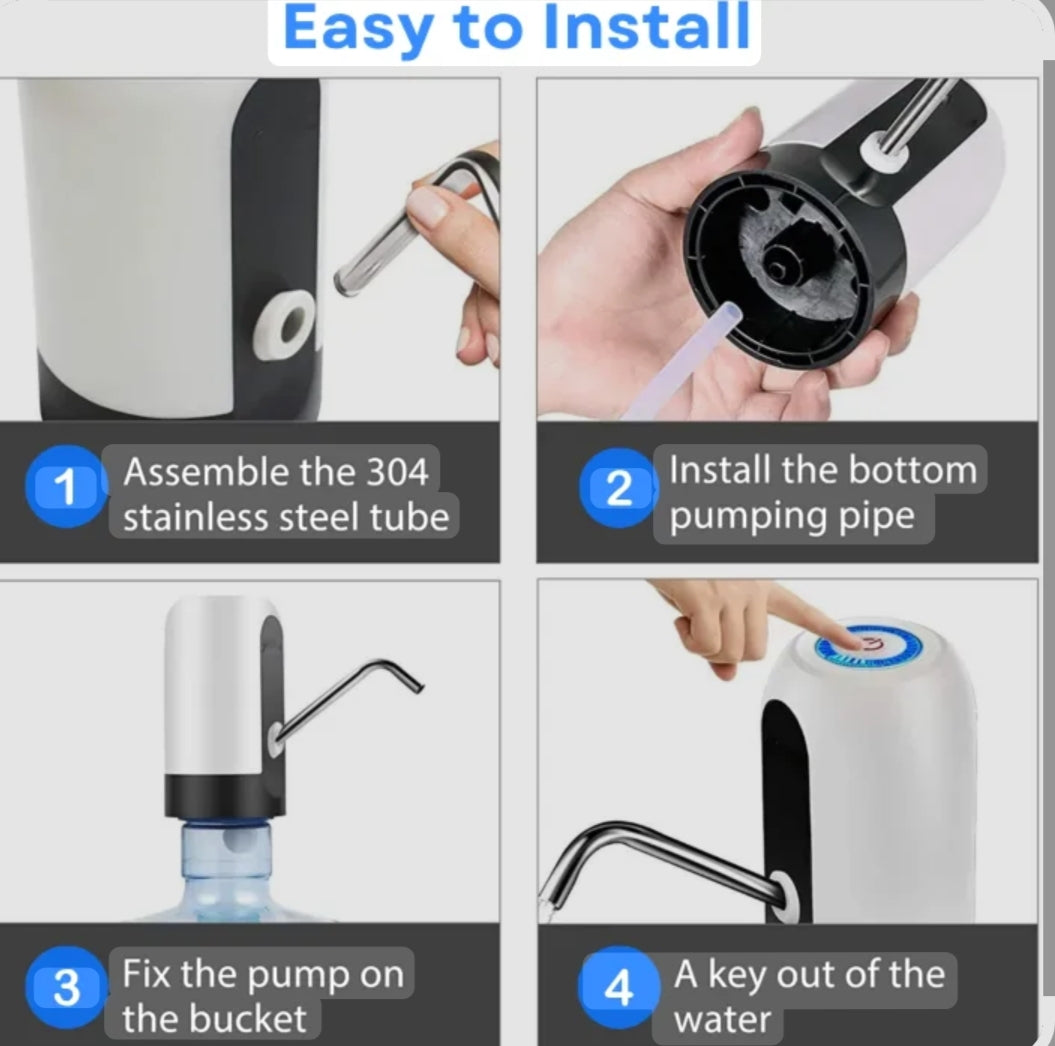Wireless Electric Water Dispenser Pump - Smart & Convenient