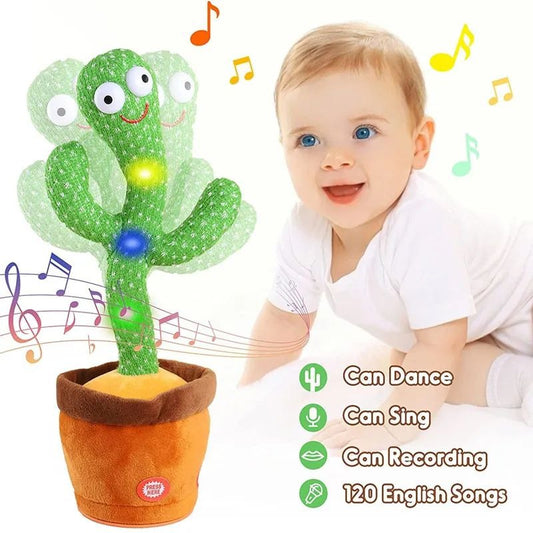 Dancing Cactus – Talking Singing & Mimic plush toy for kids