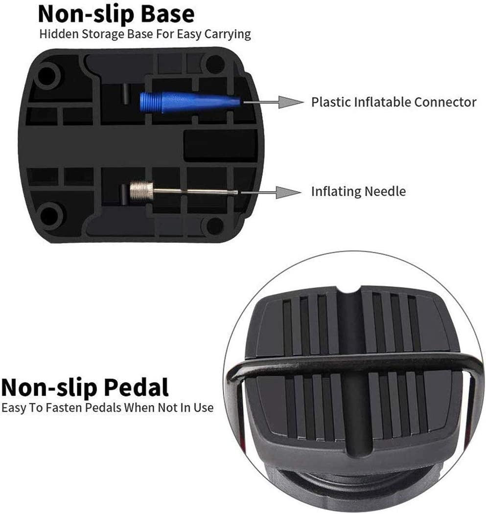 High Pressure Foot Air Pump –  for Bicycle, Ball, Scooter, Car & Inflatable Toys