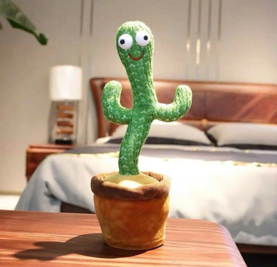 Dancing Cactus – Talking Singing & Mimic plush toy for kids