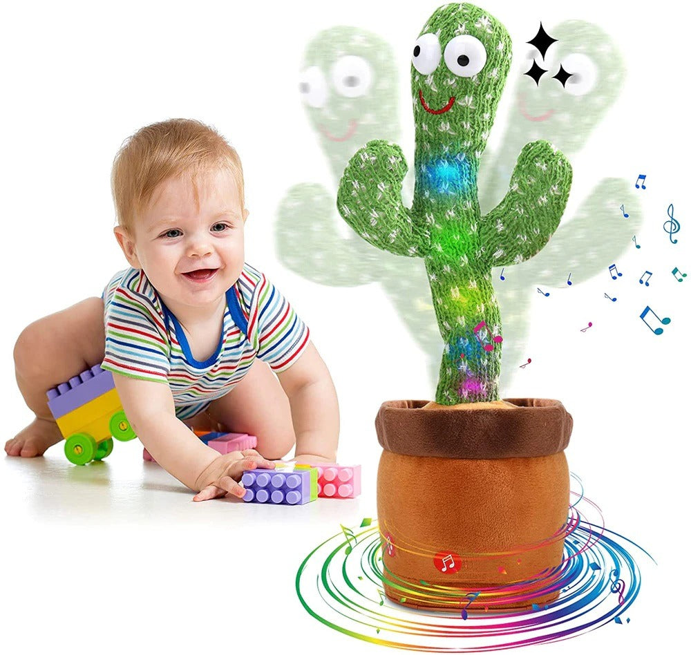 Dancing Cactus – Talking Singing & Mimic plush toy for kids
