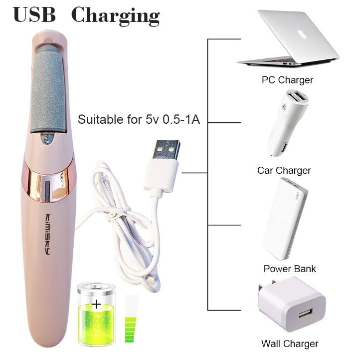 Rechargeable Callus Remover – Pedi Foot Care Device