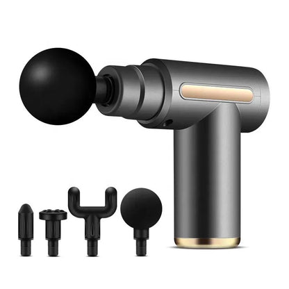 4 In 1 Massage Gun | Deep Tissue Percussion Massager With 4 Attachment|