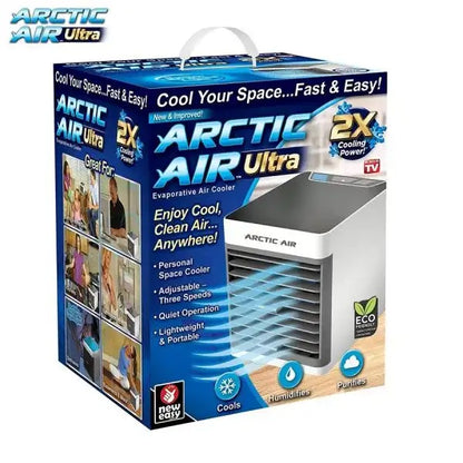 Arctic Air Ultra Portable Air Cooler – 3 Speed Hydro Chill