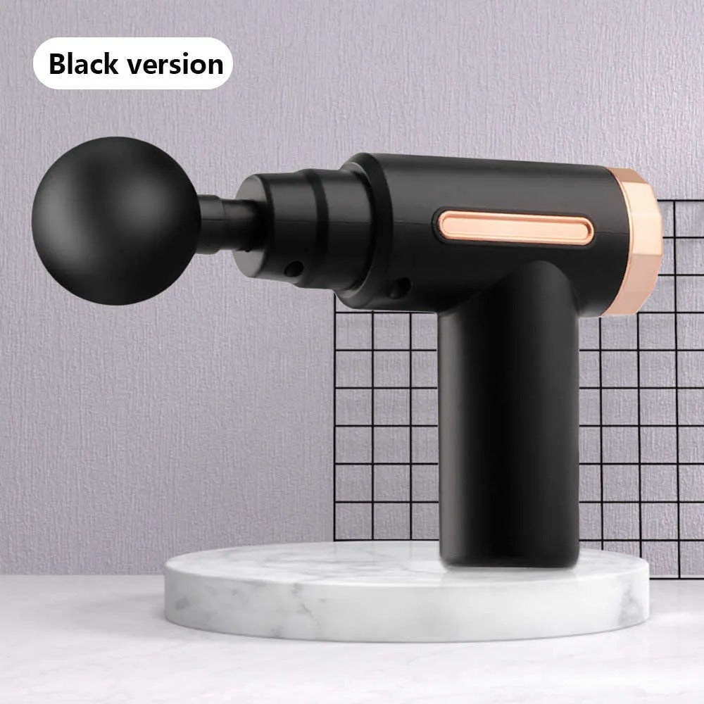 4 In 1 Massage Gun | Deep Tissue Percussion Massager With 4 Attachment|