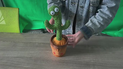 Dancing Cactus – Talking Singing & Mimic plush toy for kids