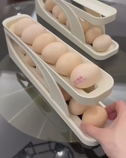 15 Grid Rolling Egg Storage Box